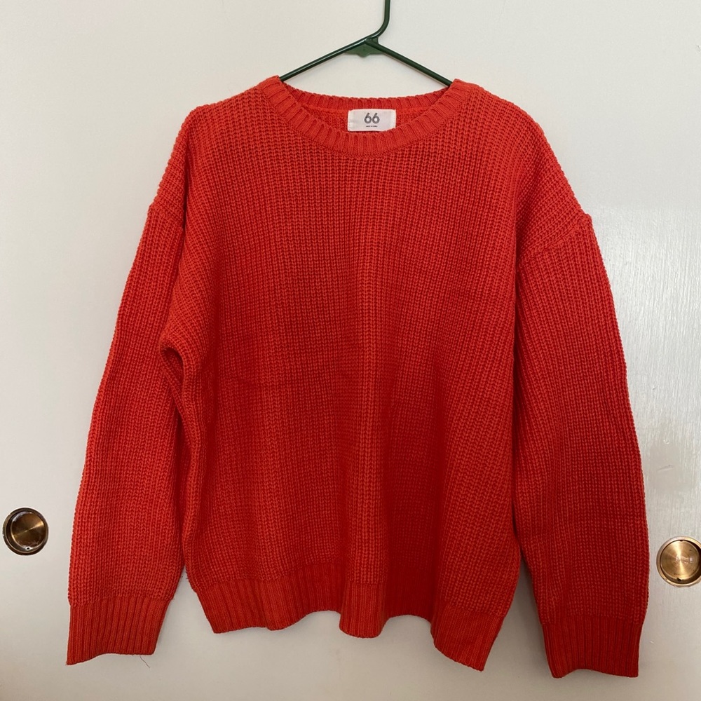 Red Orange Sweaters